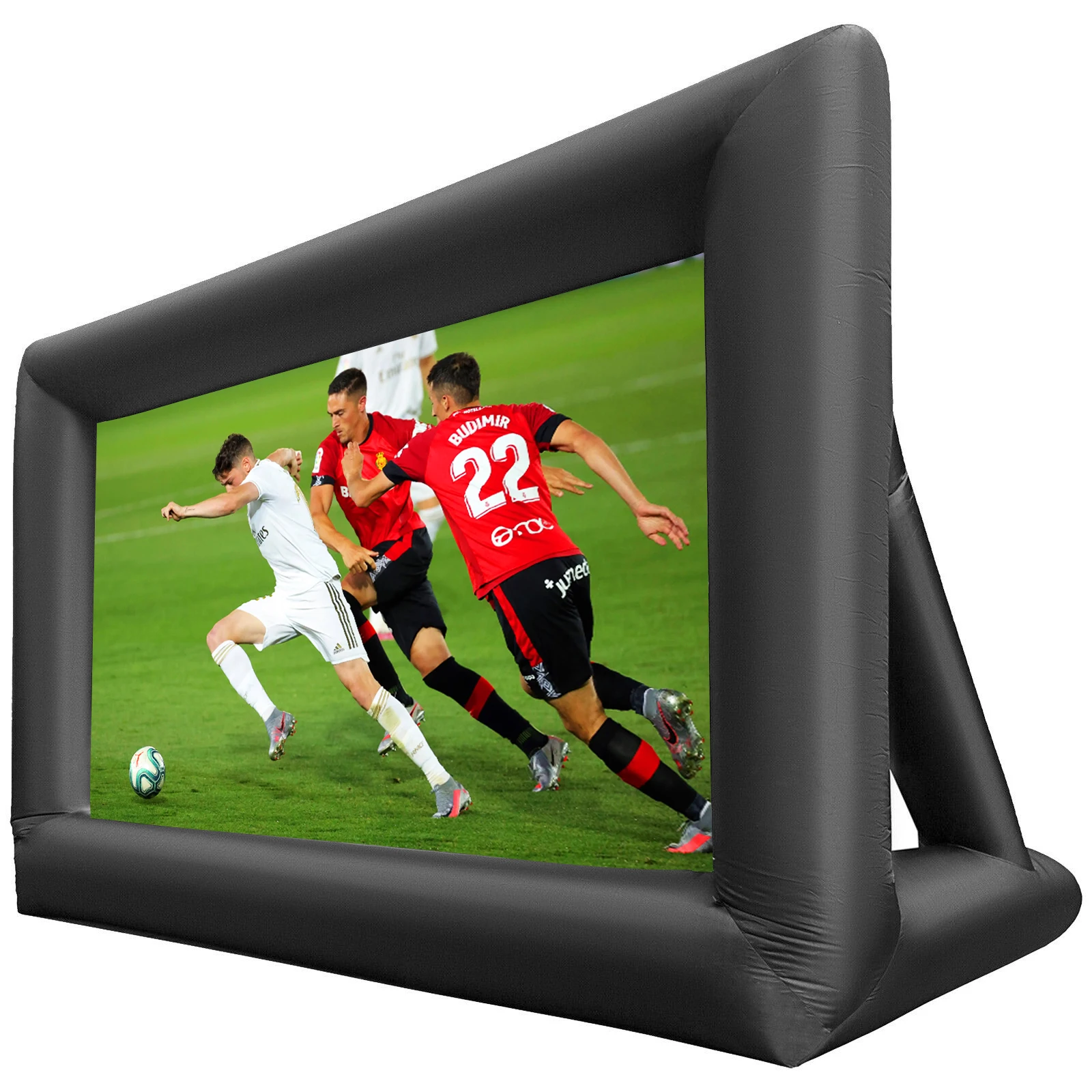 Large Inflatable Movie Screen Projector Outdoor With Stand Yard Projector Screen Inflatable Screen Movie Cinema