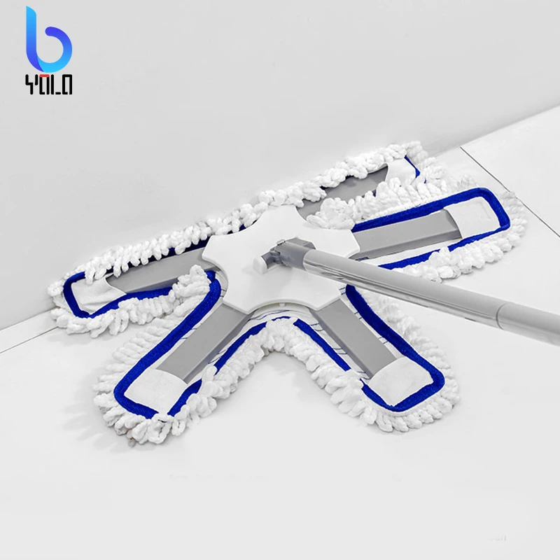 Yolo 2022 Five-pointed star households cleaning supplies cleaning mops floor mop