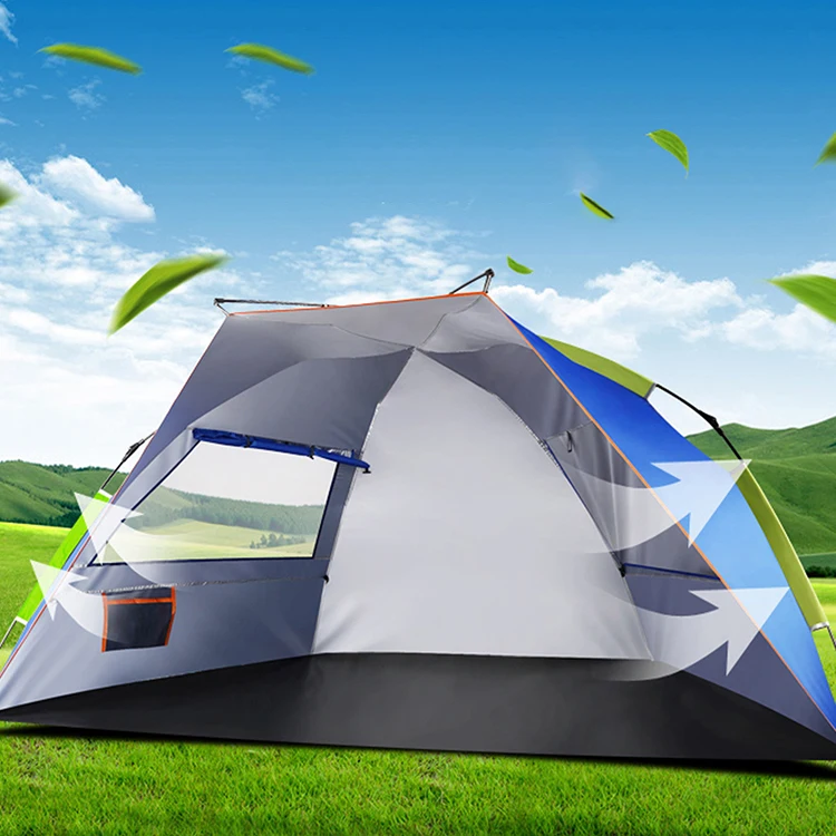 Waterproof Pop Up Portable Automatic Outdoor Camping Carp Fishing Tent For Fish Ponds