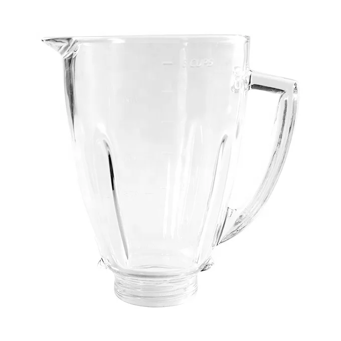 Wholesale kitchen appliances blender glass cup 6 Cup part of blender glass jug replacement Vaso para licuadora oster blender jar