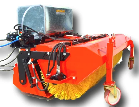 Tractor Mounted Road Sweeper with Bucket From Turkey Sweeper For Tractor