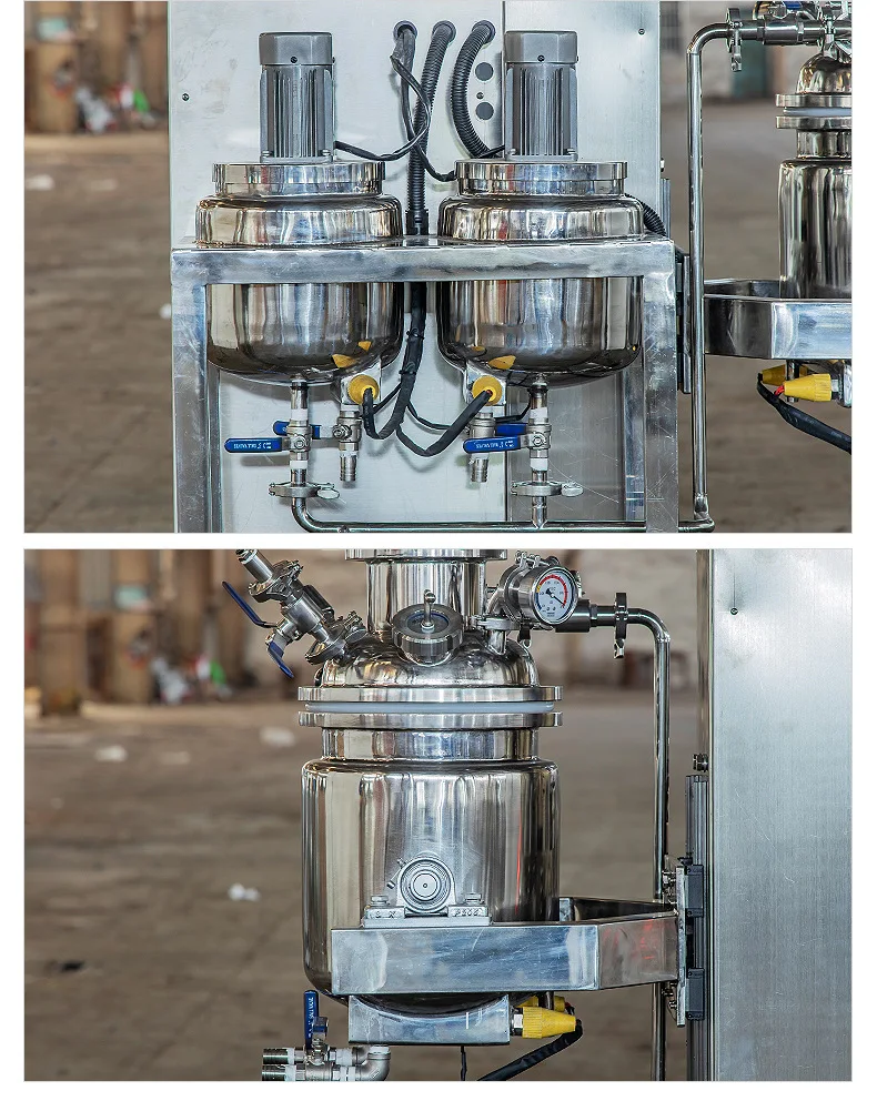 Factory Direct Sale 10L Face Wash Cream Emlusifying Mixing  Machine