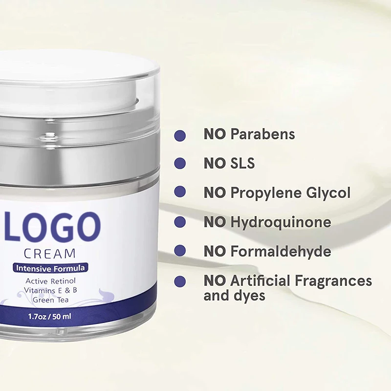 Hemp Seed Oil Fresh Anti Aging Vitamin C Collagen Fresh Cream Beauty Turmeric Moisturizer Whitening Instant Face Lift Cream