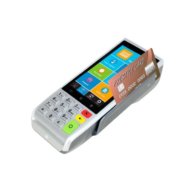 POS-система Justtide S1000, POS-Система Android с сканером отпечатков пальцев и штрих-кодов ISO
