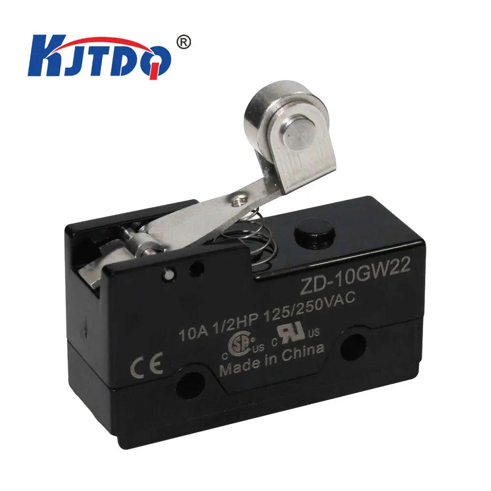 High grade new design double pole automotive push button automotive electric micro black waterproof switch