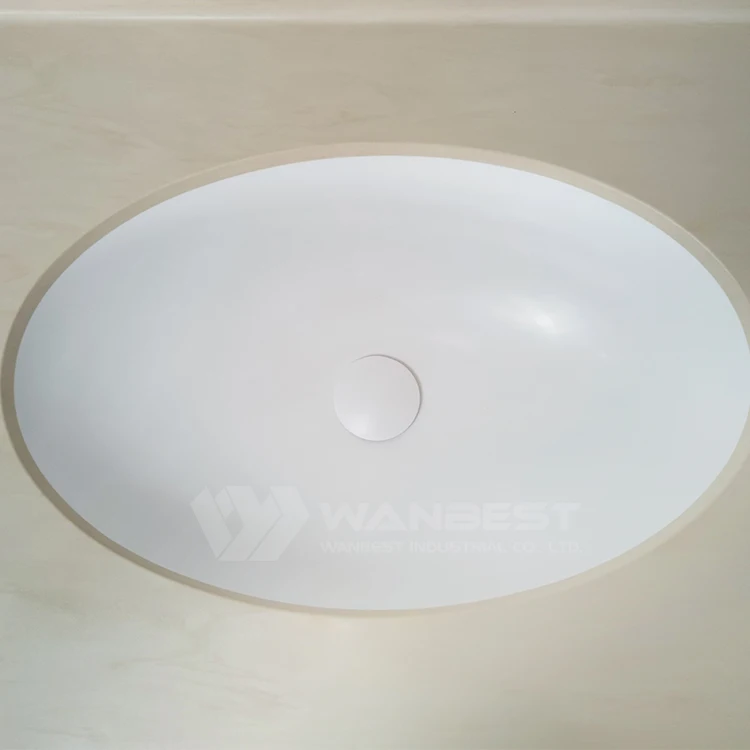 Modern Solid Wood Brown Washroom Bathroom Vanity Bathroom Cabinets White Bathroom Sink for sale