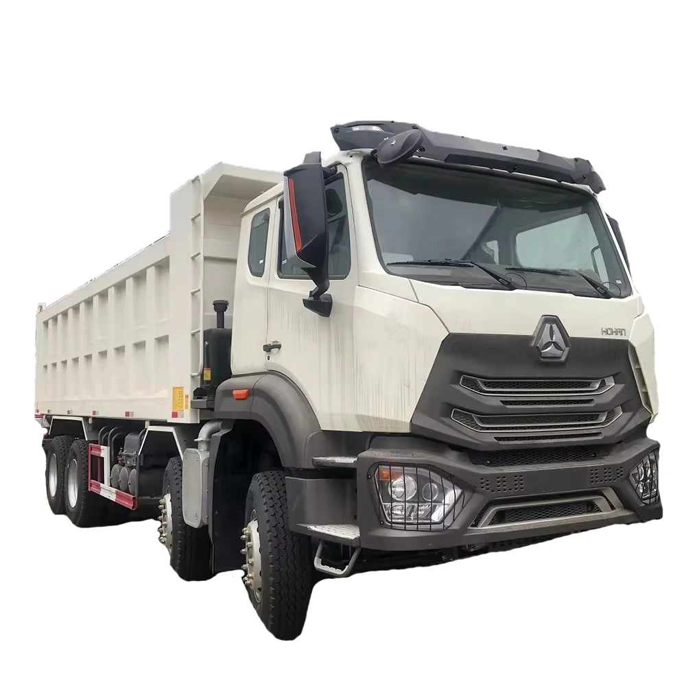 Sinotruk Howo NX Hohan Howo RHD LHD 371 380 400 HP Euro 2 Diesel Engine 8x4 12 Wheeler Heavy Duty Tipper Dump Truck For Guyana