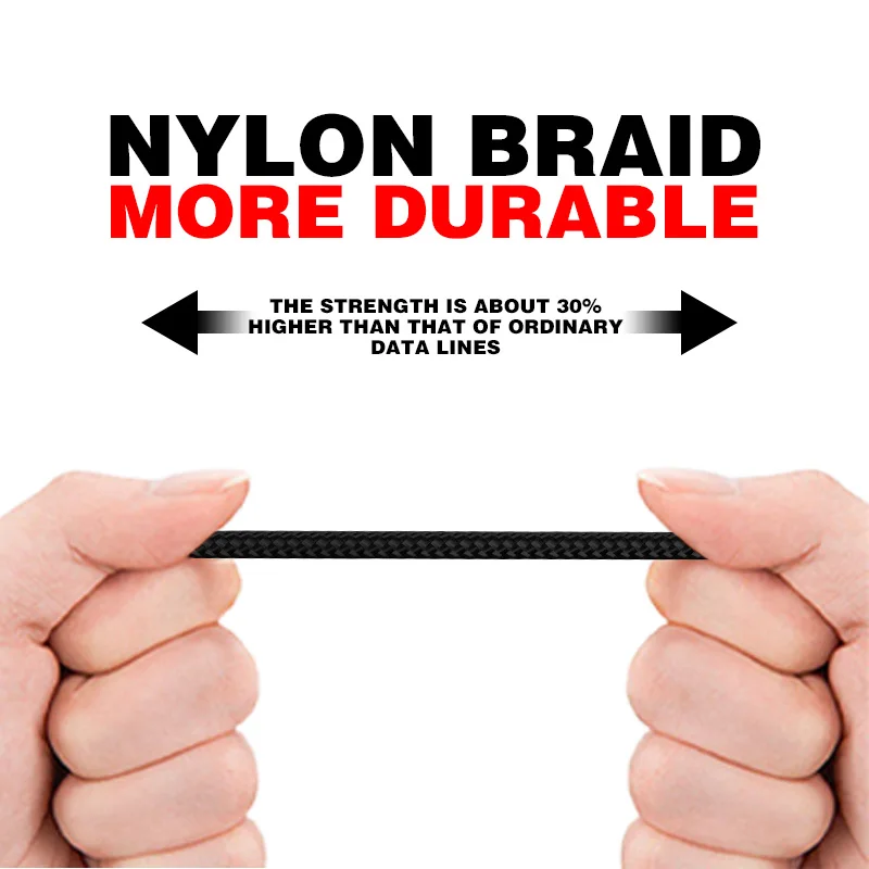 Yeahail Free Sample USB4.0 40Gbps Long 1Ft 1M 6Ft Fast Charging Short Lighting Charger Lightning To Usb C 10 Ft Cable