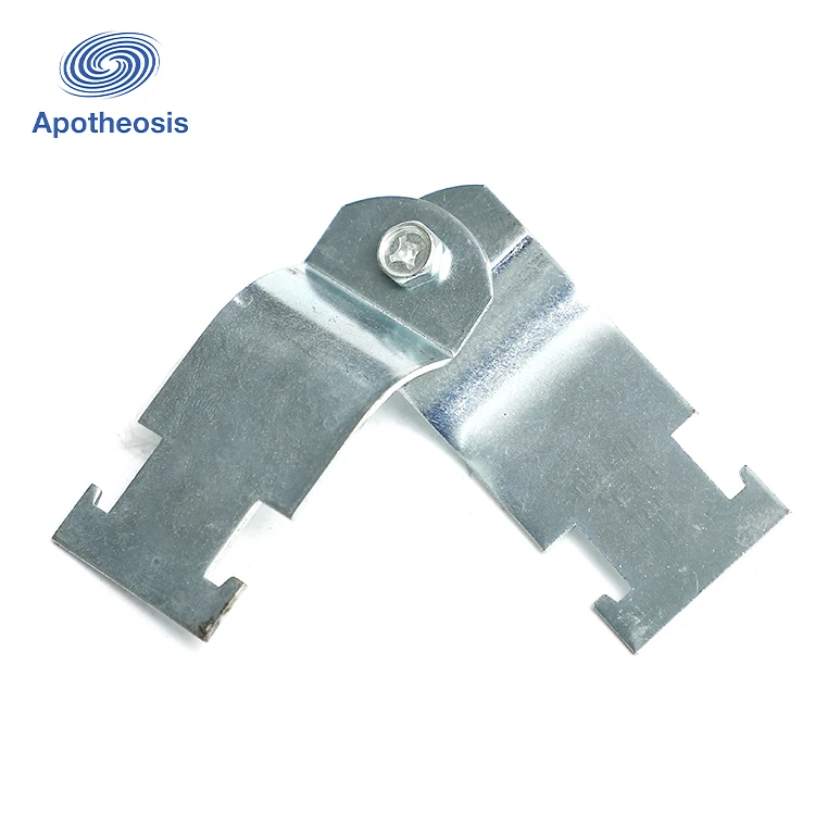 U Type Galvanized Stainless Steel Metal Hose Clamp Saddle Pipe Clamp