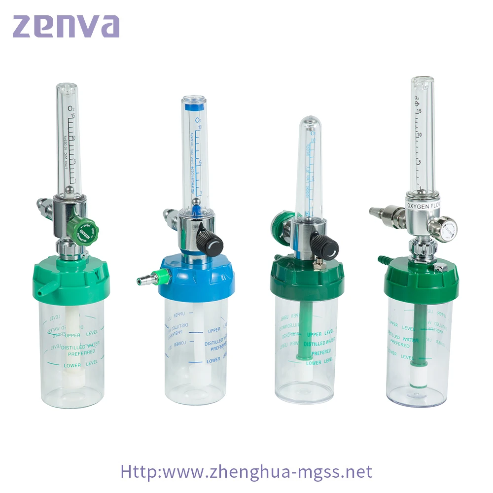 2023 Medical Gas Supplying Oxygen Flowmeter with Humidifier