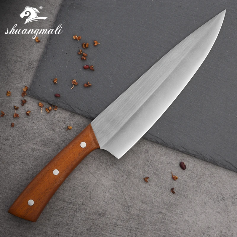 4Cr13 Stainless Steel Chef Kitchen Cleaver Butcher Knife