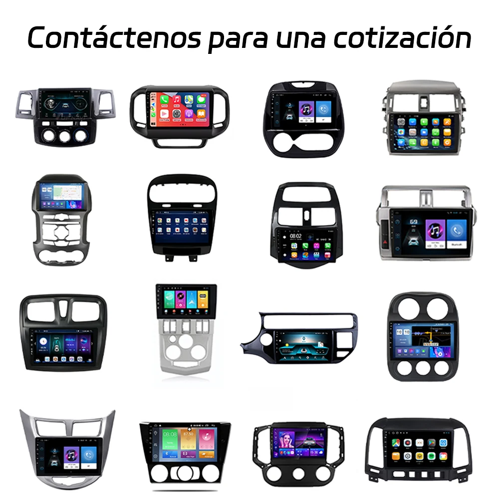 Universal radio car player frame  Android radio frame Industry Leader Factory navigation dvd player frame car panel