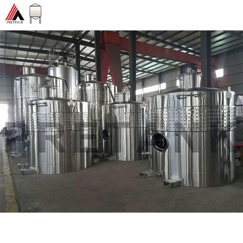 Portable Fermentation Tank suppliers open top forklit stainless steel wine fermenter tank
