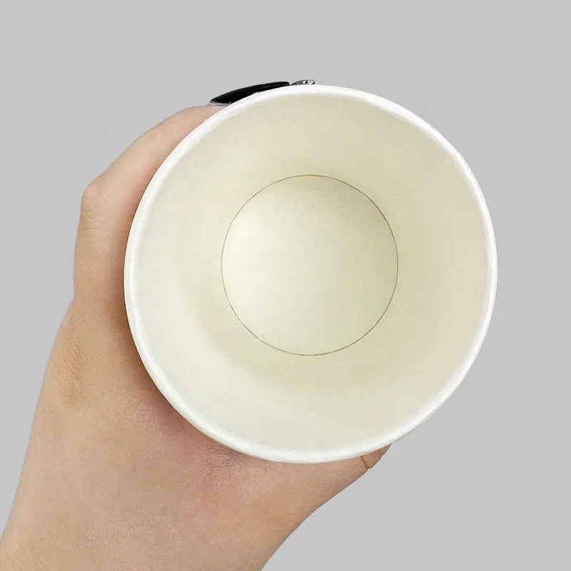 Custom logo Corrugated paper  cup 4 8 12 16 20 22 Oz Disposable Recyclable  Single film Double  Wall Brown Coffee Paper Cups