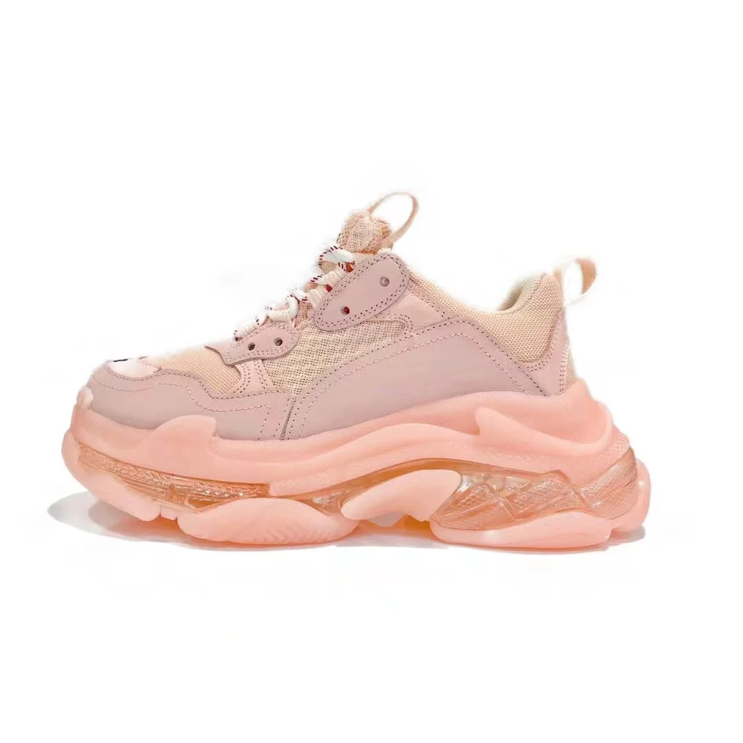 Women Shoes New Chunky Sneakers For Women Lace-Up Vulcanize Shoes Casual Fashion Dad Shoes Platform