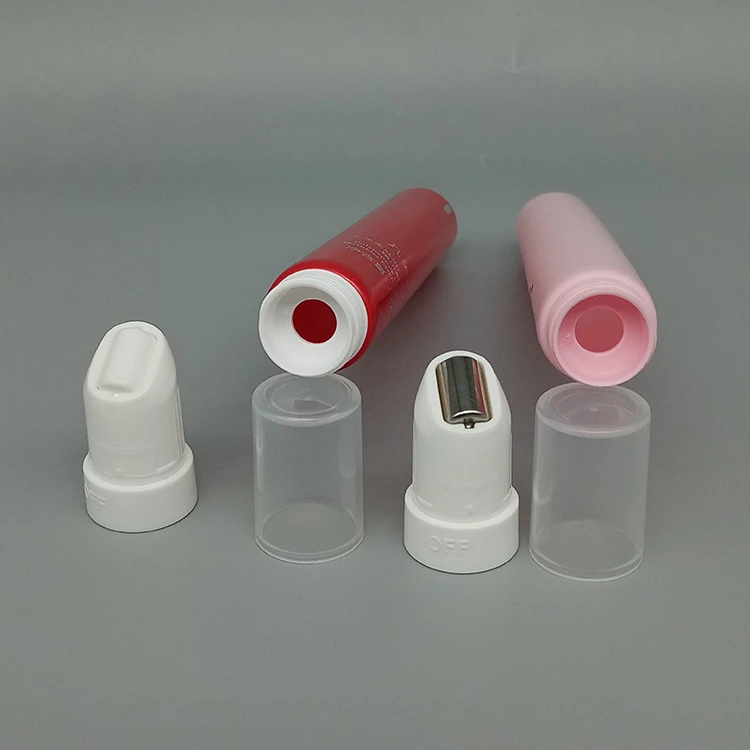 multi- function cosmetic plastic lip balm eye message  roller ball packaging container tube