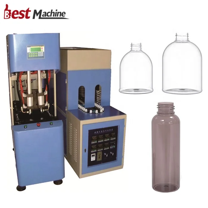 BST-2L-2 Handwashing Fluid Hand Soap Sanitizer Pet Bottle Blowing Blow Molding Machine Price