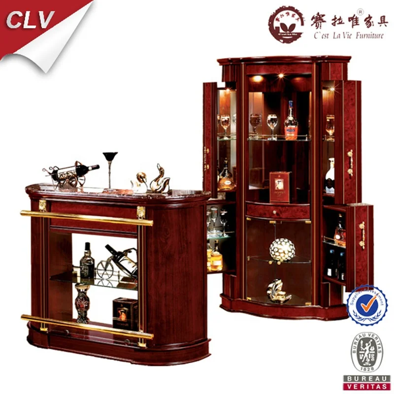 Роскошный угловой шкаф для витрин, стеклянный шкаф, винный барный шкаф, набор мебели для гостиной