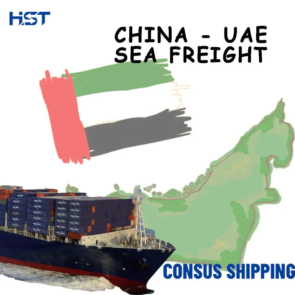 Shanghai Qingdao Sea Freight Rates From China To UAE Sharjah Dubai Abu Dhabi