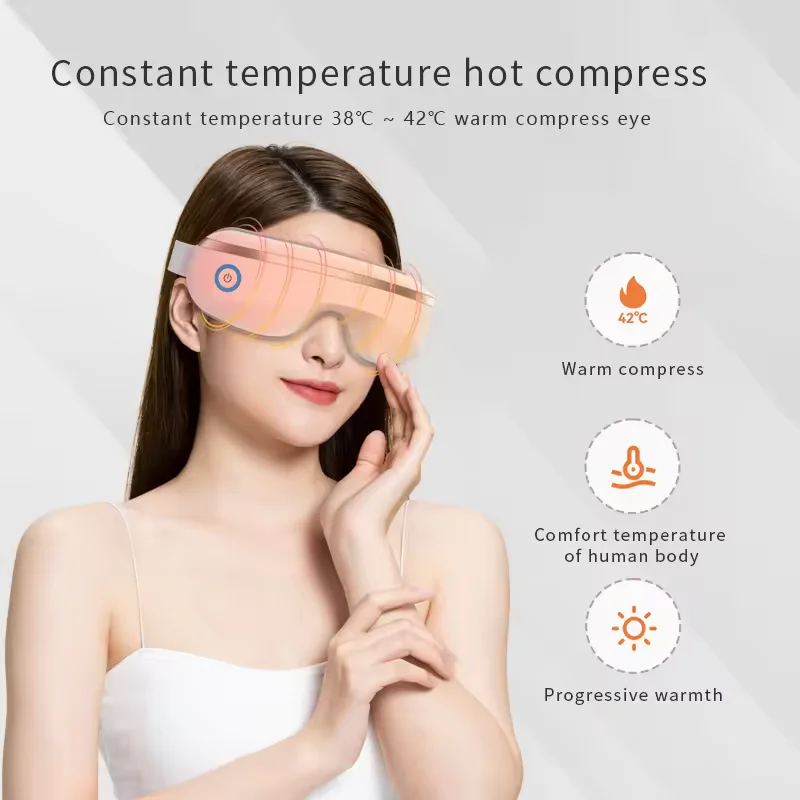 Machine Glasses Heated Hot And Cold Care Electric Device With Heat Compression Ems Equipment Eye Massager