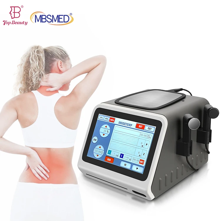 To US Hot 3 in 1 portable radiofrequency diathermy high power radio frequency 448khz tecar therapy machine