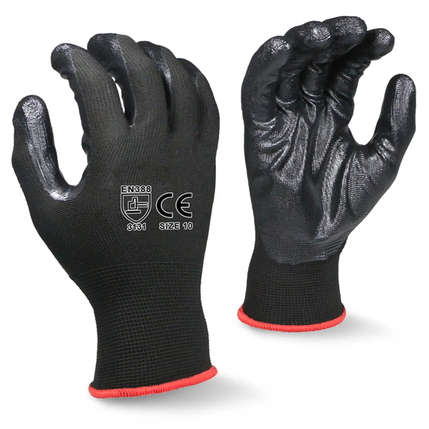 42 Grams Garden High Impact Pu Coated Dipped Hand Nitrile Grey Construction Protective Guangzhou Cut Work Safety