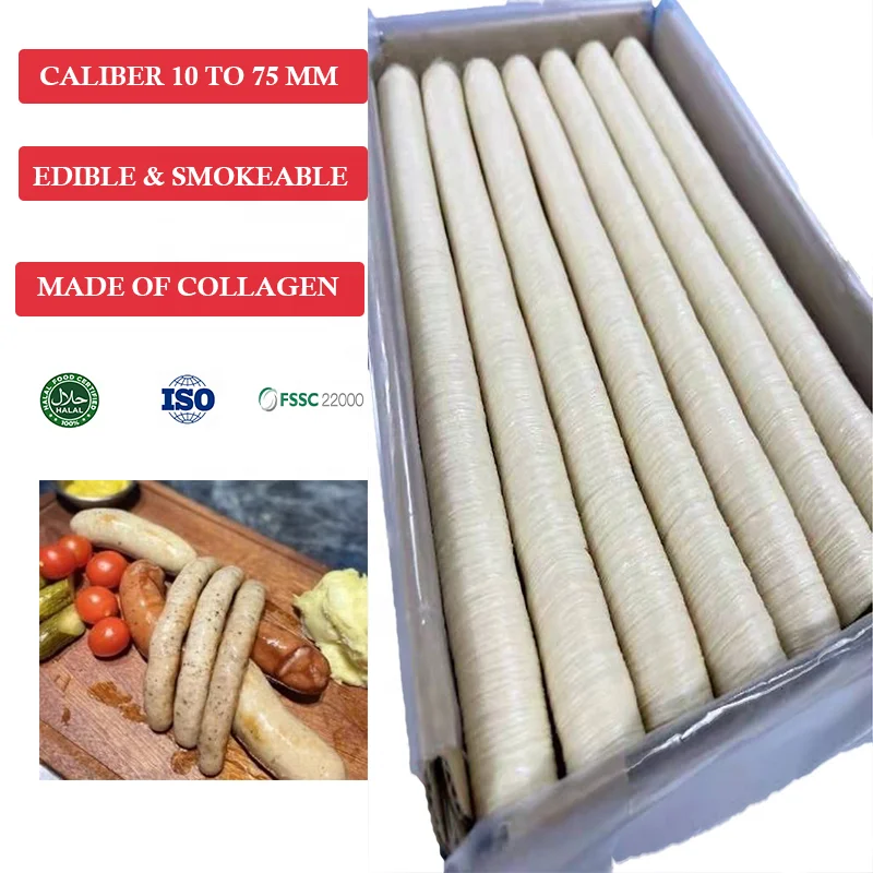 Reliable and Premium sausage casing skins Collagen casings at reasonable prices Speedy Peel Collagen Casing For Sausage