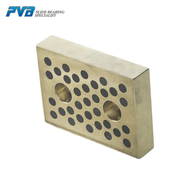 JESW bronze guide elements pads ,2960.86 solid lubricant brass plate, DIN ISO 4762 bronze pad for mould