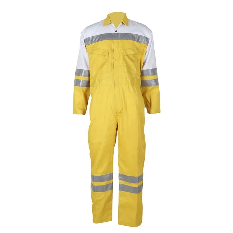 
Workwear WW Flame Retardant FR High Visibility Hivis overall Coerall 