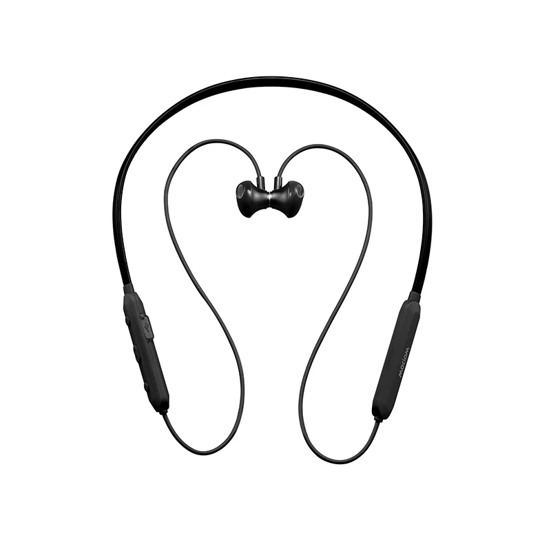 Wopow BT25 2021 Portable sport neck band headset hand frees earphone neckband headphone with mic