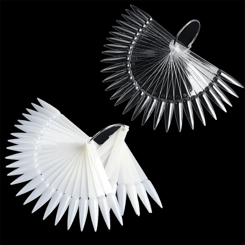 Демонстрация лака для ногтей цветные карты веерообразные палочки демонстрации накладные Типсы стилеты демонстрация типсов практики