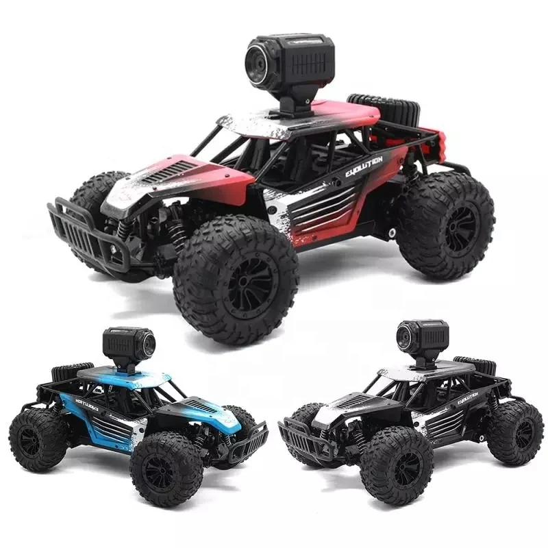 20KM/H Electric High Speed Racing RC Car with WiFi FPV 720P Camera HD 1:18 Radio Remote Control Climb Off-Road Buggy Trucks Toys