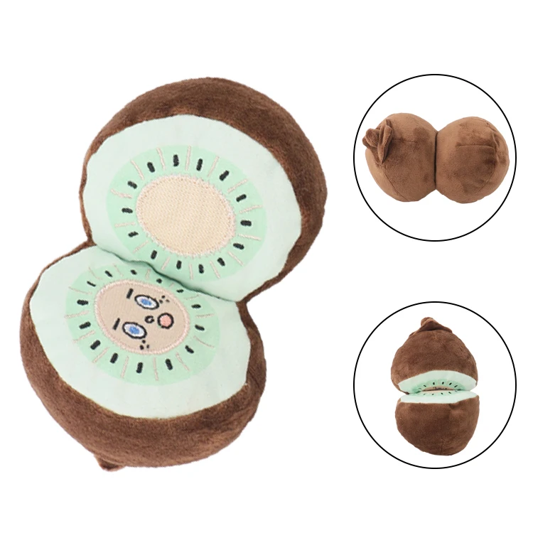 Wholesale Customized Plush Fruit Toys Cute Apple Strawberry Avocado Durian Kiwi Stuffed Plush Toys