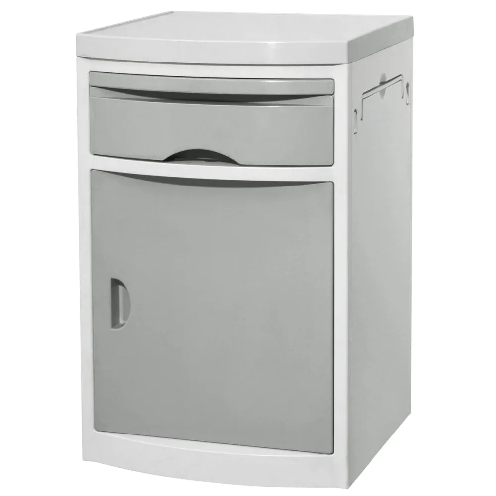 YFZ018 Hospital Bed ABS Bedside Cabinet And Table