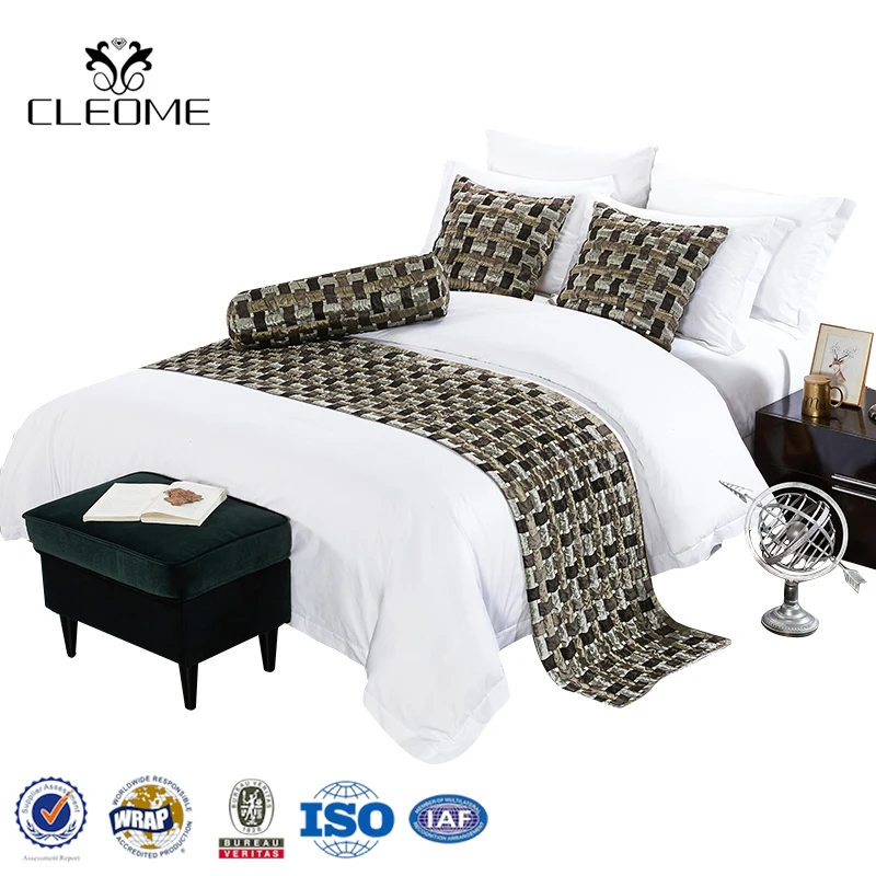 Luxury Bed Sheets Cotton Comforter Bedding Set