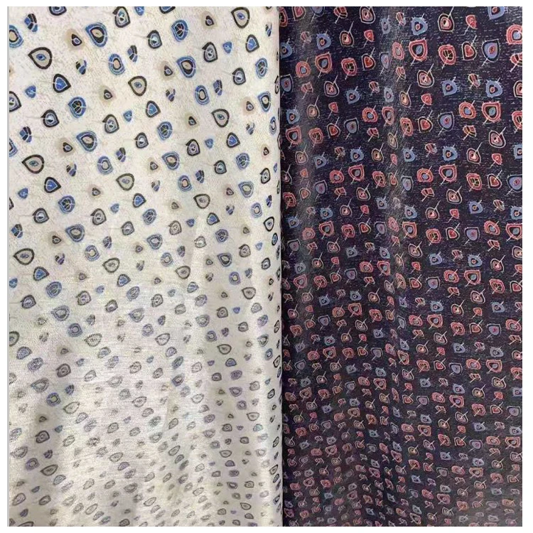 Custom Fashion Casual Soft Womens Flower Pattern Dress Micro Modal Cotton Fabric For Printing