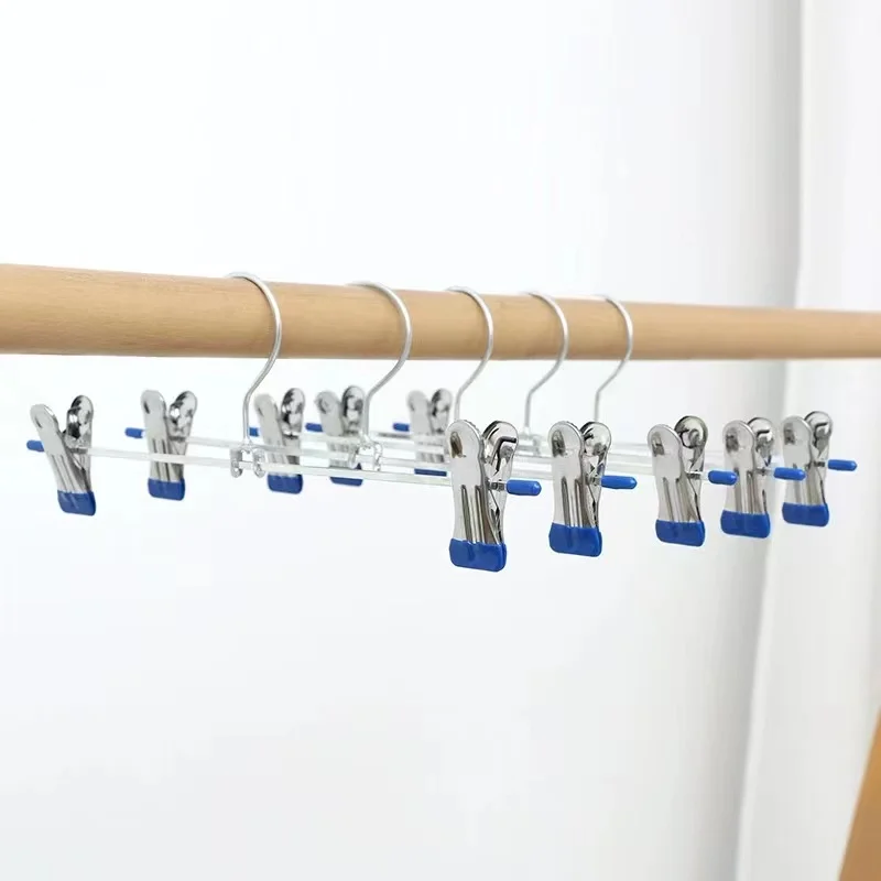 Best-Selling Solid Plastic Metal Pant and Skirt Hangers Classic Modern Design Durable Heavy-Duty Underwear Hanger Hot Online