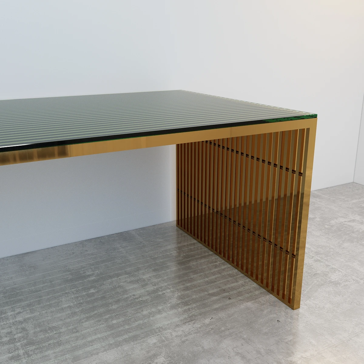 Дизайнерский новый большой обеденный стол золотого цвета