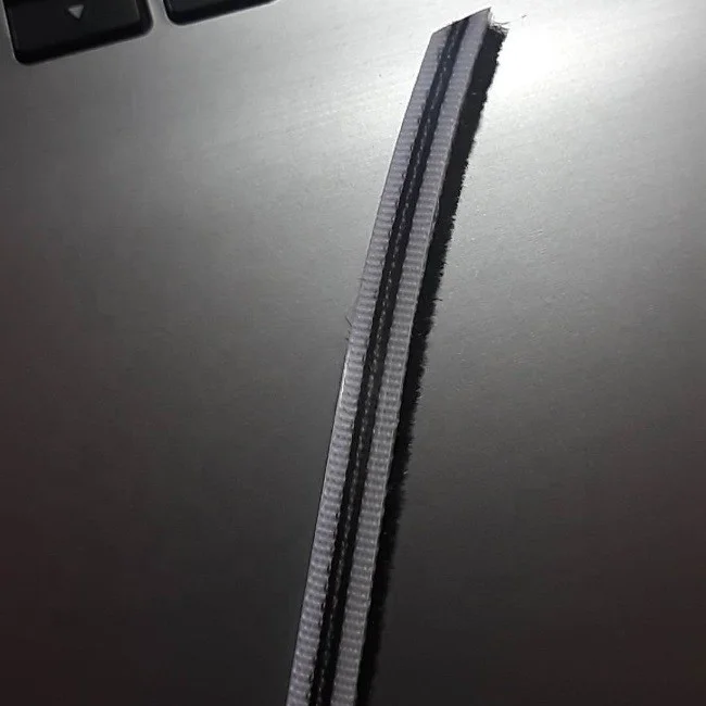 Commercial home office hotel waterproof windproof brush window door seal rubber wool pile weather strip