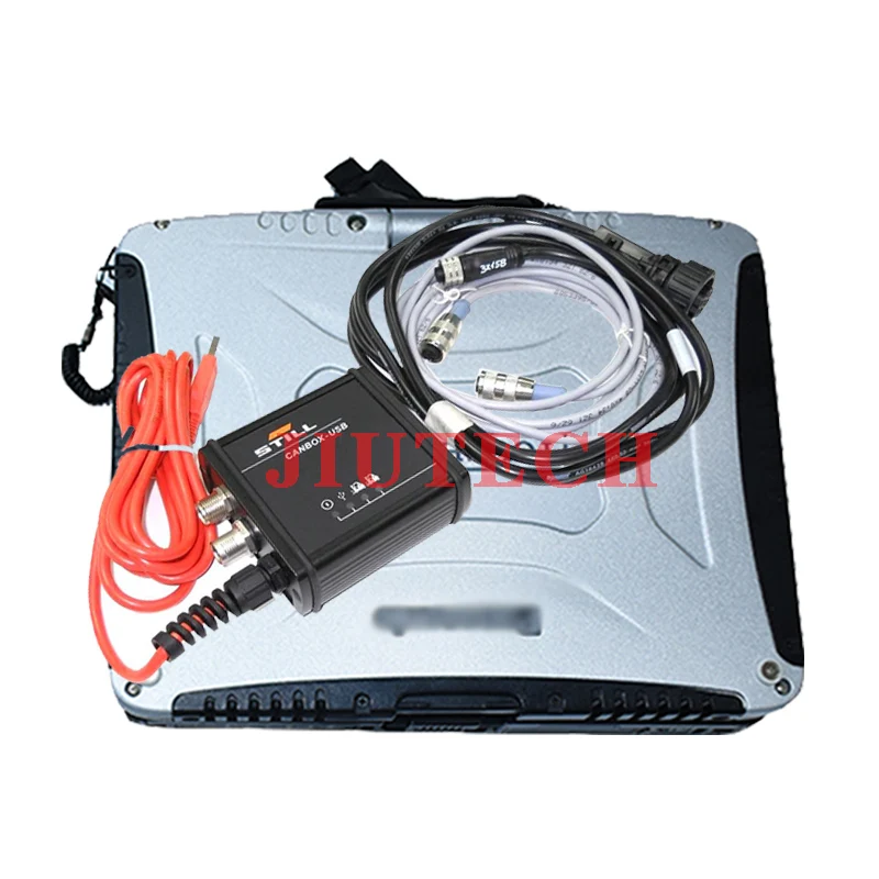 Still forklift CANBOX CANBUS Diagnostic Cable STILL  Navigator 50983605400 Truck LIFT Diagnostic tool+Toughbook CF19 laptop