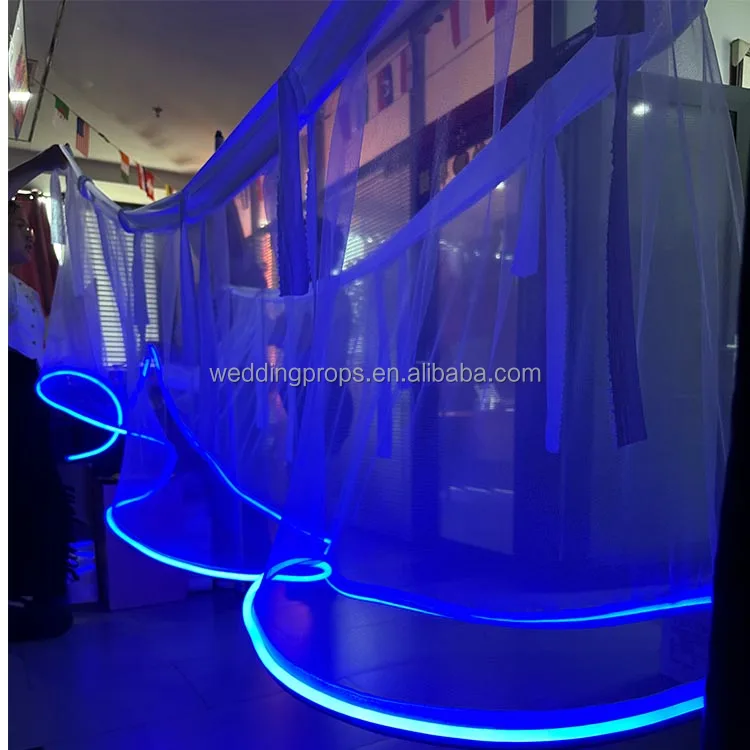 Wedding Supplies Hanging White Ceiling Drape Light Event Decor Ceiling Stage Drape Curtain Backdrops