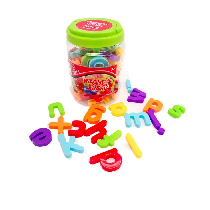26pcs Letters Words A-Z Kids plastic Alphabet Fridge Magnet Child Educational Toy