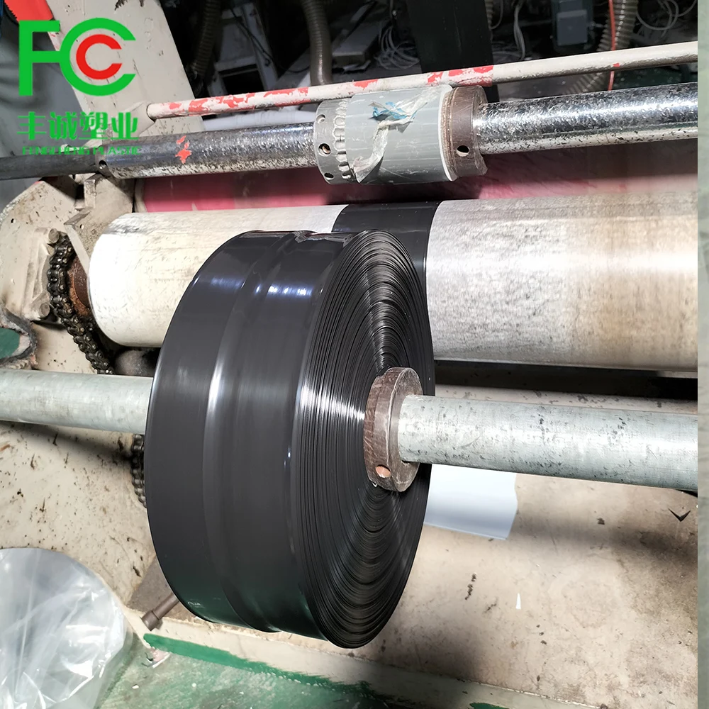 Plastic Pe Black Plant Nursery Poly Bag Perforated Agricultural Seed Nursery Pots Grow Planting Bags Poly For Nurseries Plants