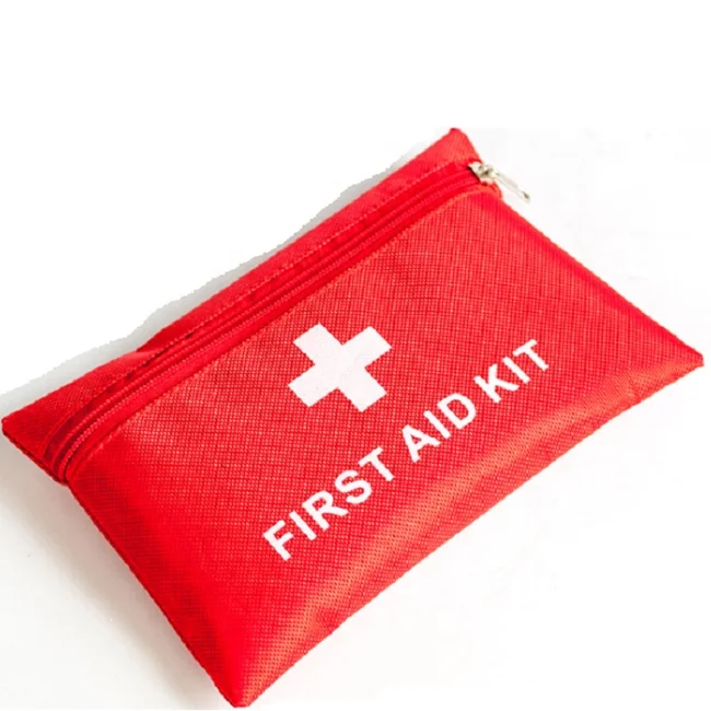 Mini Emergency Survival First Aid Kit Pack Travel Medical Sports Bag Case Pouch