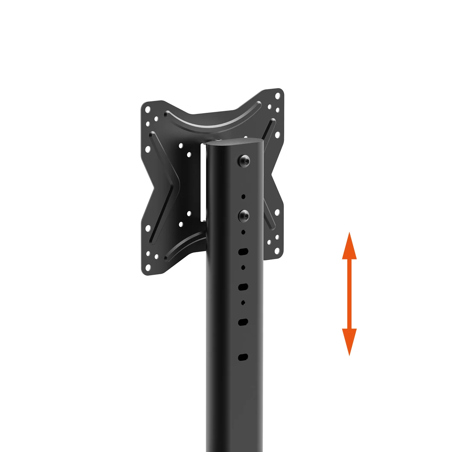 Professional supply table tv mount Max VESA 200*200mm modern tv stand + / - 30 degrees swivel monitor stand