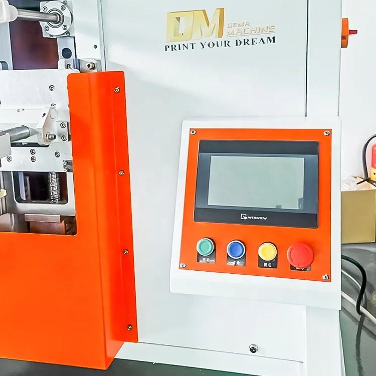 DM tube plastic cup printing machine silk screen printer multi colour pneumatic silk screen printing machine