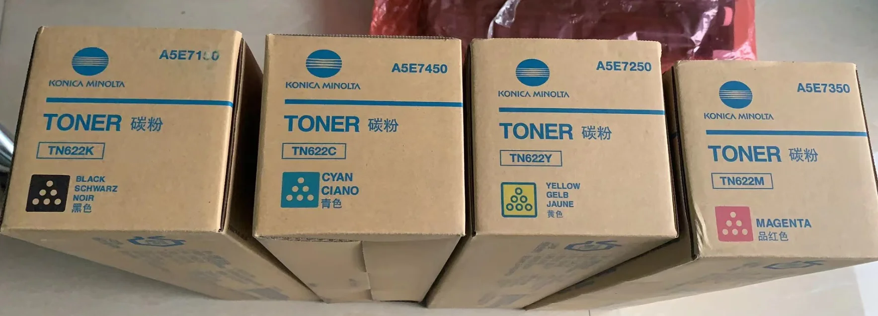 Оригинальная версия Aisa для Konica Minolta Bizhub PRESS C1085 1100 6085 6100 TN622 тонер-картридж