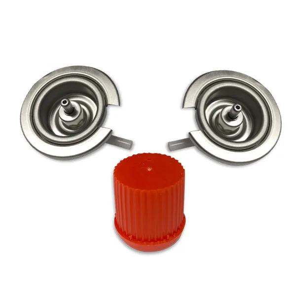 
Aerosol Portable Camping Gas / butane gas /cartridge gas Stove Valve with red cover 