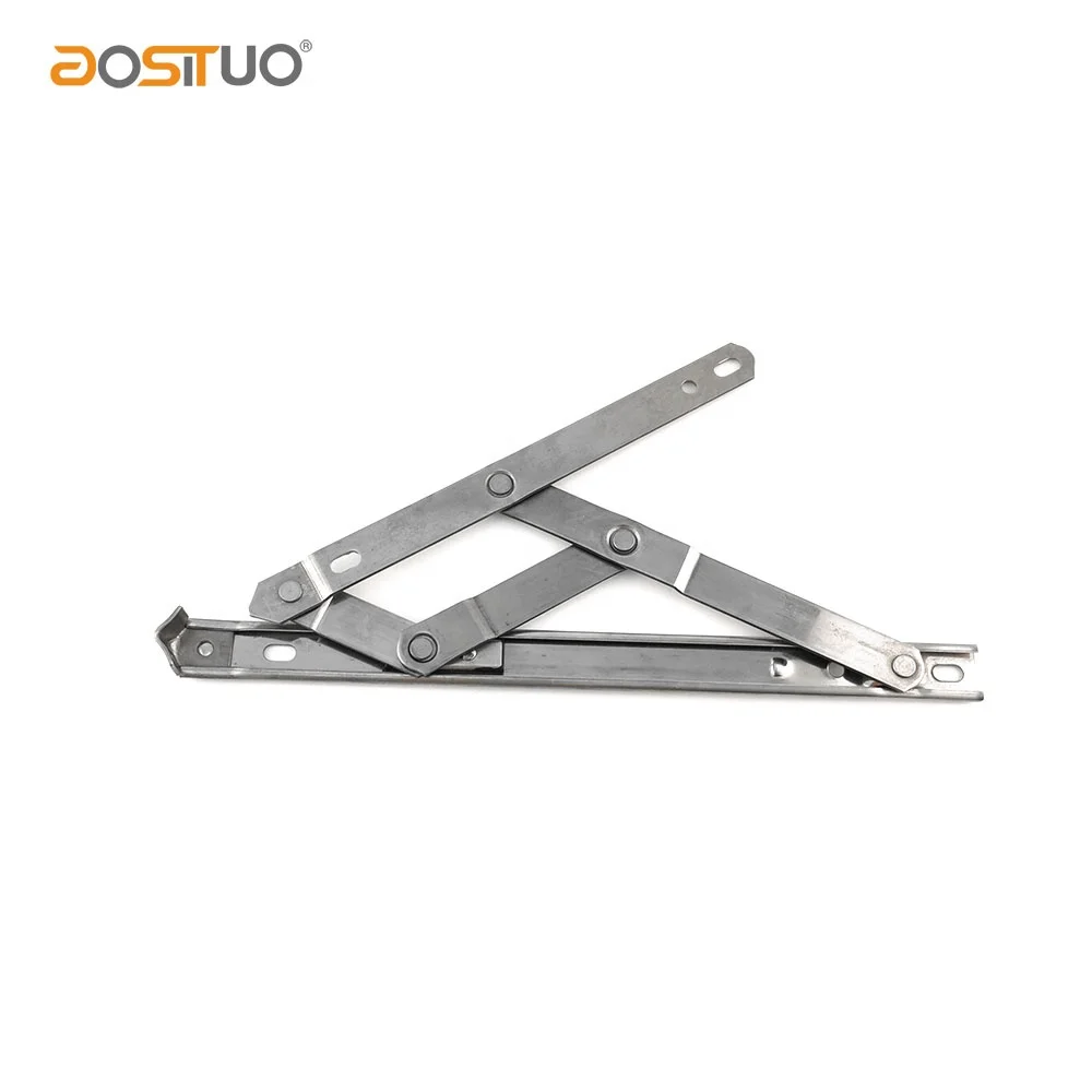 Easy To Install Stainless Steel Friction Stay 19mm Round Groove Window Hinge