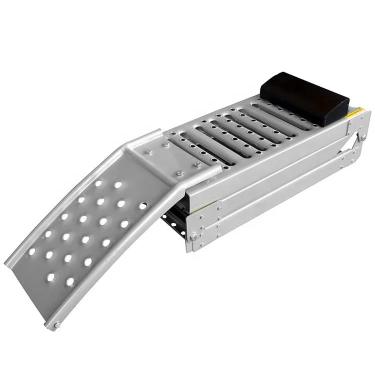 Double Duty Folding Steel Car Trailer Loading Ramp Set Atv Ramp Aluminum Ramp For Truck